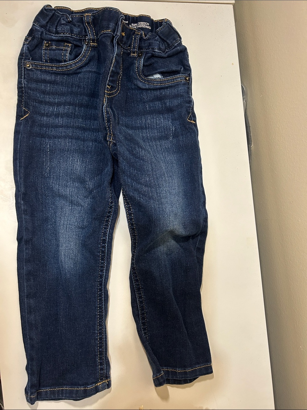 Cat & Jack Dark Blue Stretch Denim Jeans for Kids